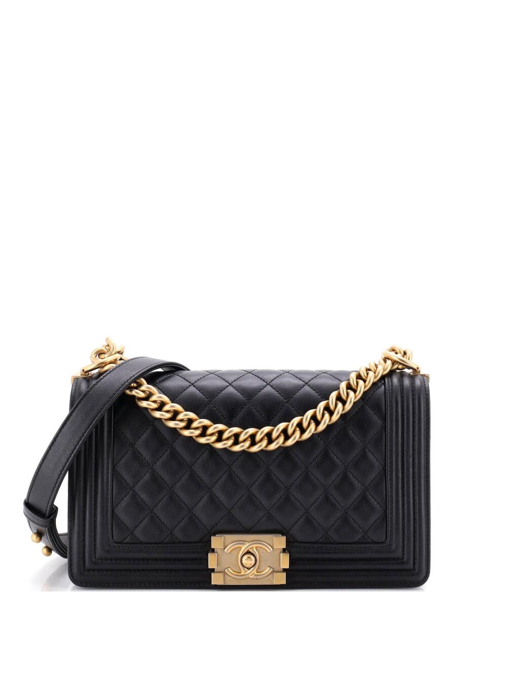 Chanel Boy Flap Bag Quilted Calfskin #350935C39B